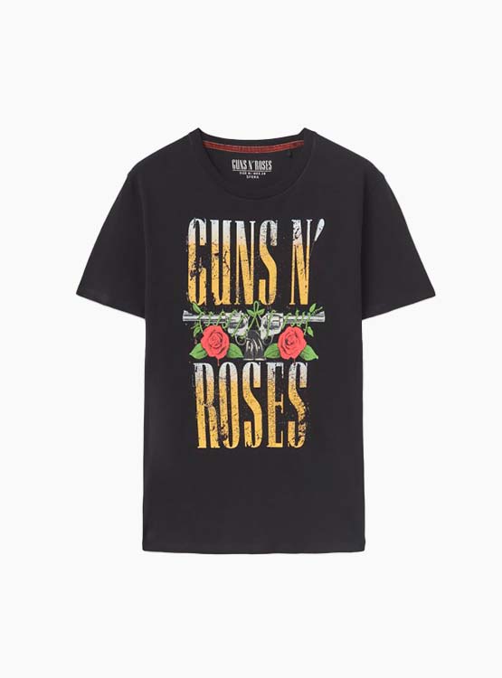 Gun Roses Pj POLERA MANGA CORTA GUNS & ROSES SFERA