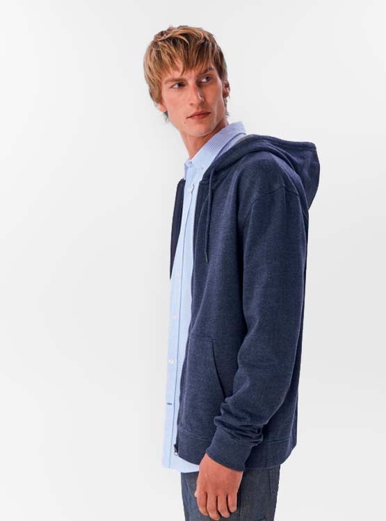 POLERÓN FULL ZIPPER CON CAPUCHA SFERA - 3