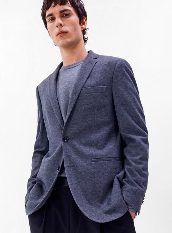 CHAQUETA AMERICANA JERSEY SFERA - 4