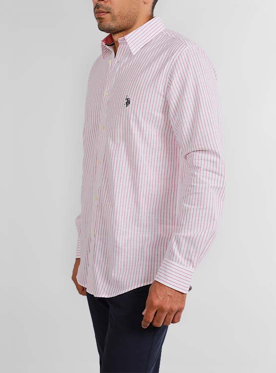 CAMISA US POLO ASSN MANGA LARGA SLUB - 2