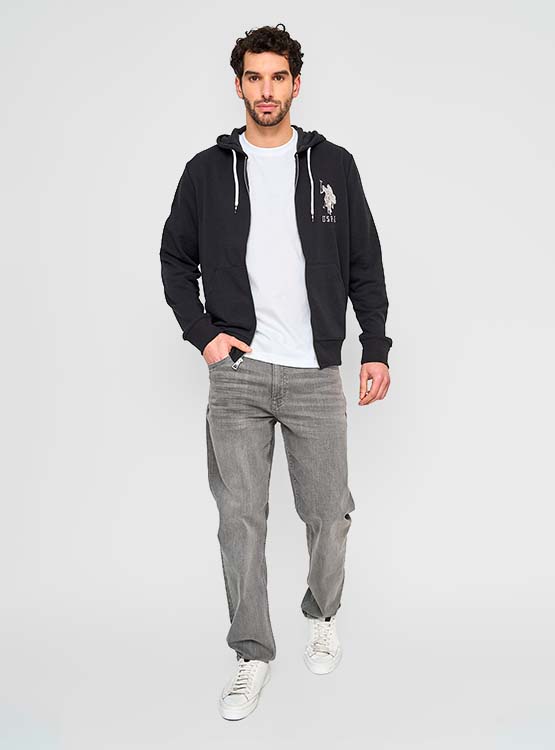 POLERÓN HOMBRE US POLO ASSN FULL ZIPPER - 4