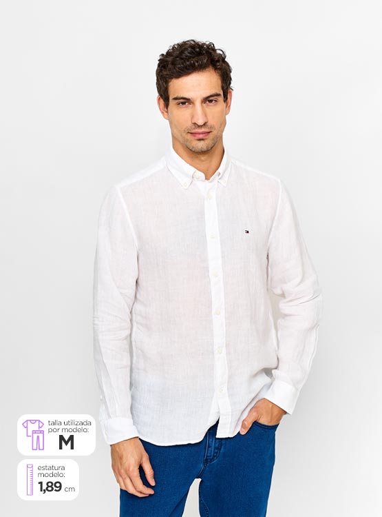 CAMISA MANGA LARGA PARA HOMBRE TOMMY HILFIGER - 1