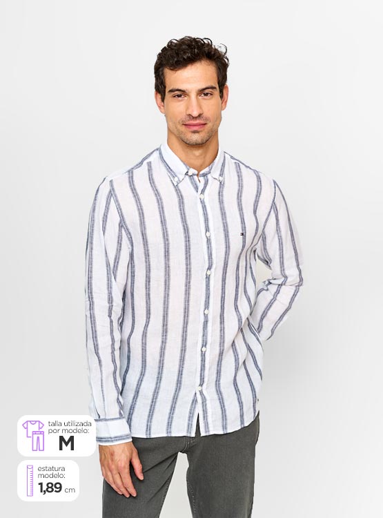 CAMISA MANGA LARGA PARA HOMBRE TOMMY HILFIGER - 1