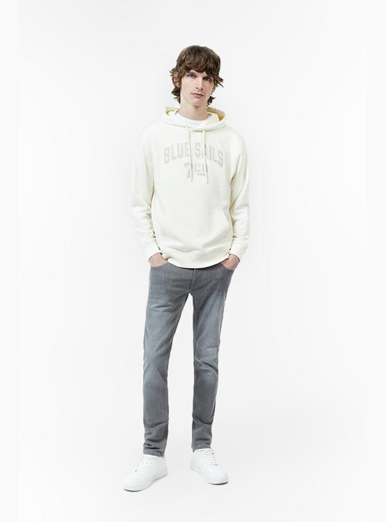 Pantaloni In Denim Slim Fit Skinny Leg Super Stretch Per Uomo Tutte Le