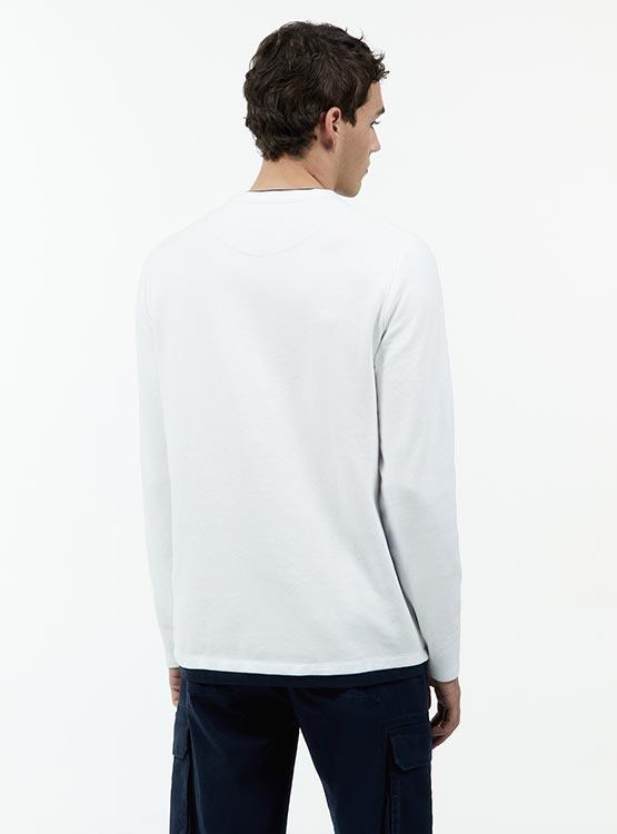 CAMISETA MANGA LARGA HOMBRE SFERA ESTRUCTURA DOBLE - 2