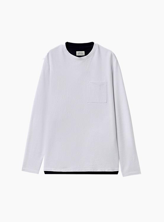 CAMISETA MANGA LARGA HOMBRE SFERA ESTRUCTURA DOBLE - 5