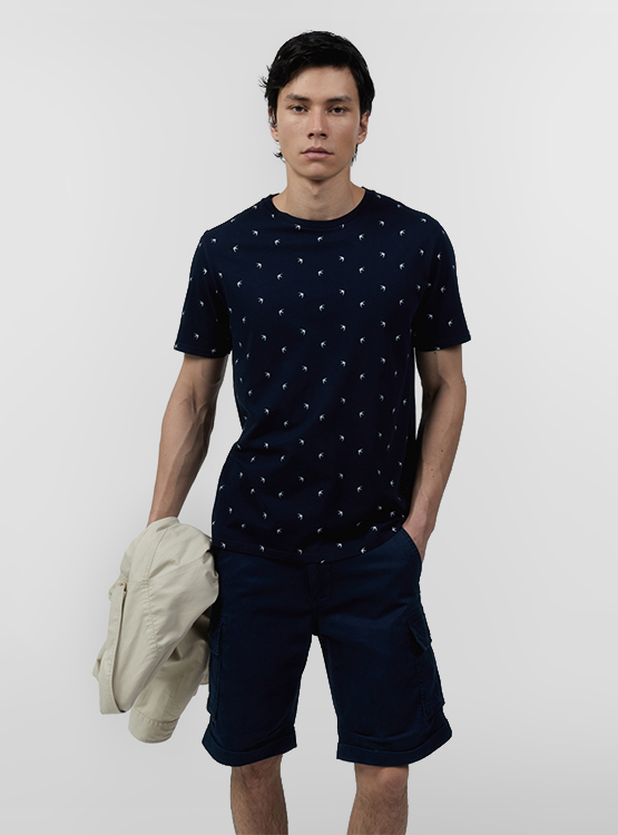 POLERA ALGODÓN HOMBRE SFERA GOLONDRINA - 1