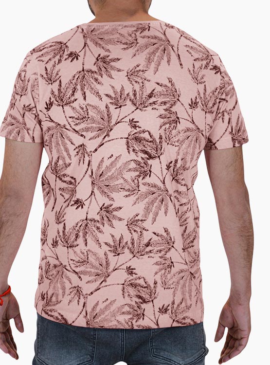 POLERA ELLUS MANGA CORTA HOJAS - 3