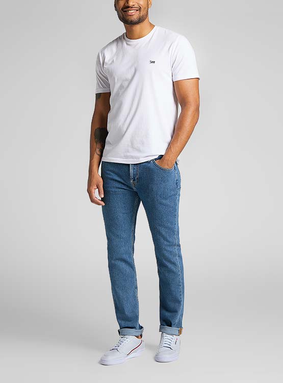 Jeans LEE Riders Tucson Vintage - Coupe Regular Bootcut, Délavé Bleu, Deadstock Original Neuf Avec étiquette