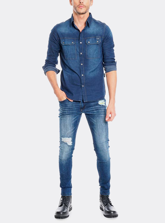 CAMISA MANGA LARGA HOMBRE ELLUS - 2