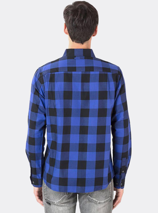 CAMISA MANGA LARGA CUADROS ELLUS - 3