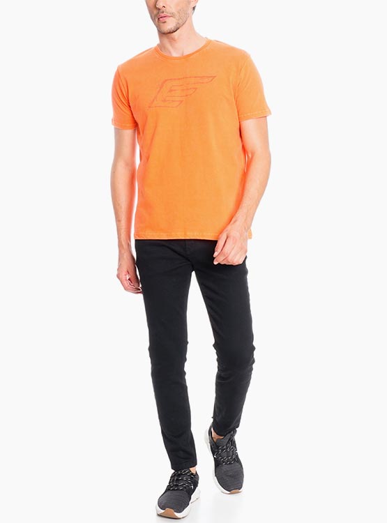 POLERA MANGA CORTA ALGODÓN HOMBRE ELLUS - 4