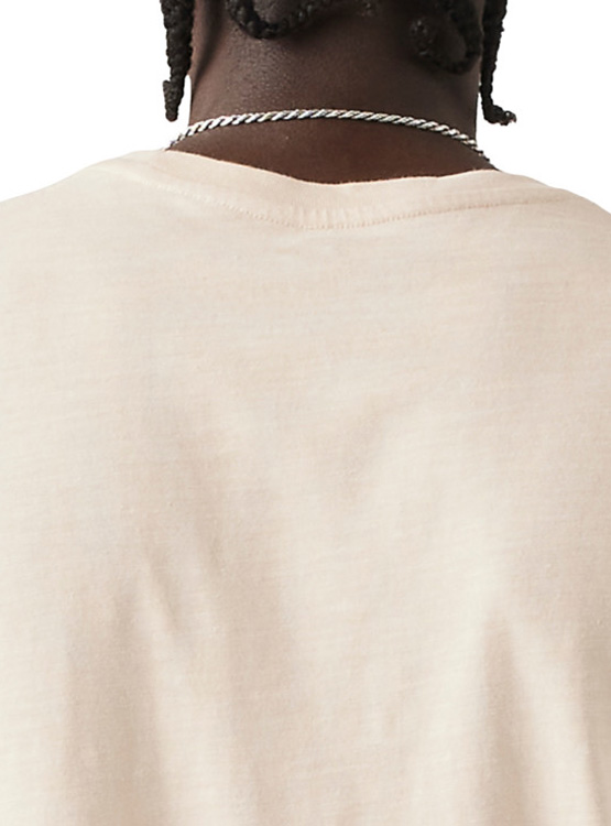 POLERA ALGODÓN HOMBRE LEVIS NARANJO - 4