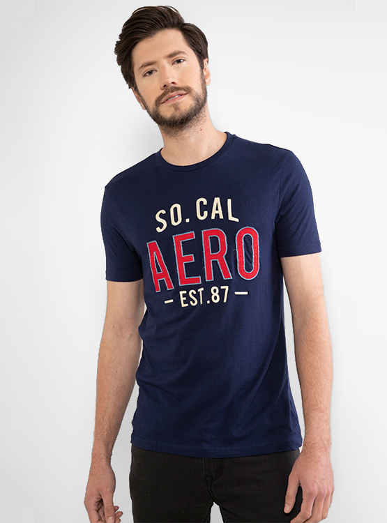 Ripley - POLERA AEROPOSTALE GRAPHICS CALCE REGULAR CUELLO REDONDO MANGA  CORTA