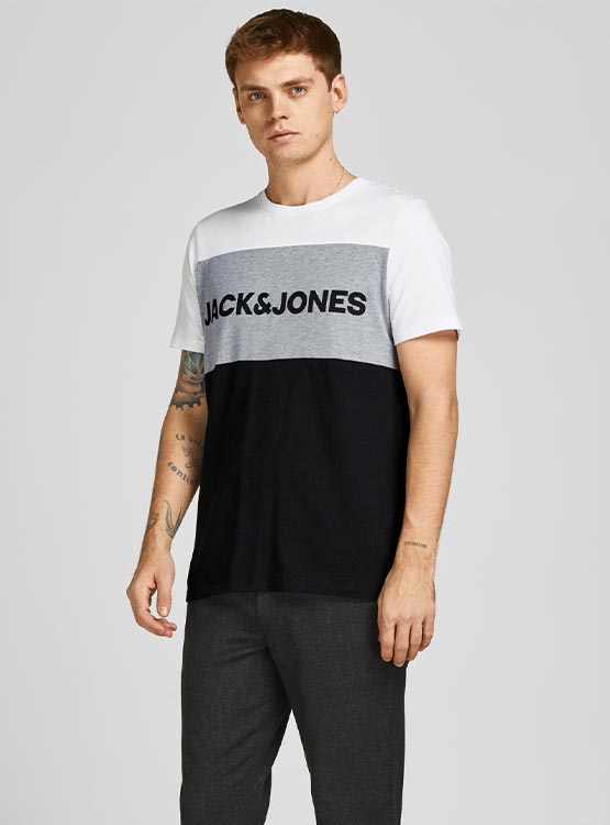 POLERA ESTAMPADA HOMBRE JACK&JONES - 3