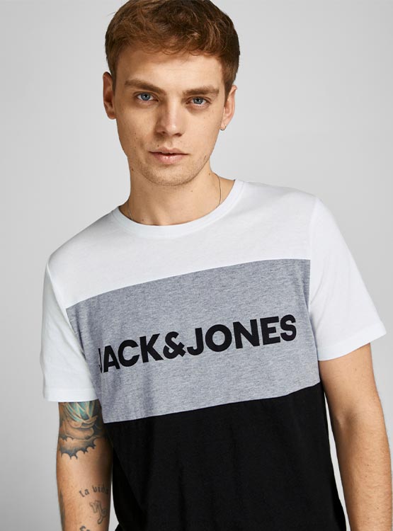 POLERA ESTAMPADA HOMBRE JACK&JONES - 4