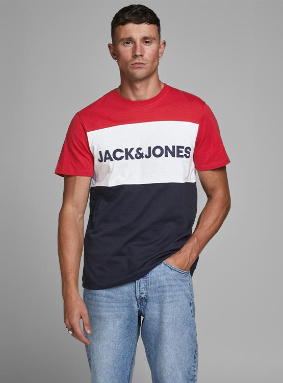POLERA ESTAMPADA HOMBRE JACK&JONES - 3