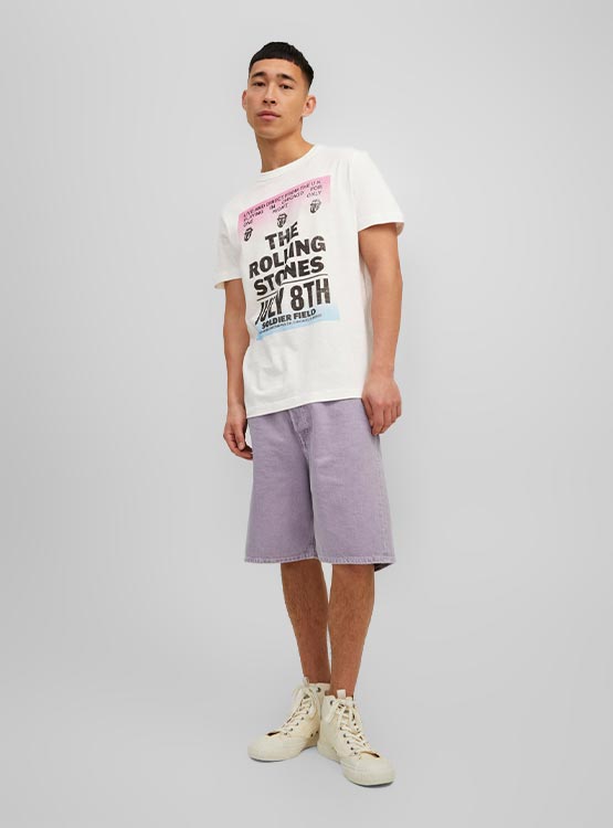 POLERA CON LICENCIA ROLLING STONES X JACK&JONES