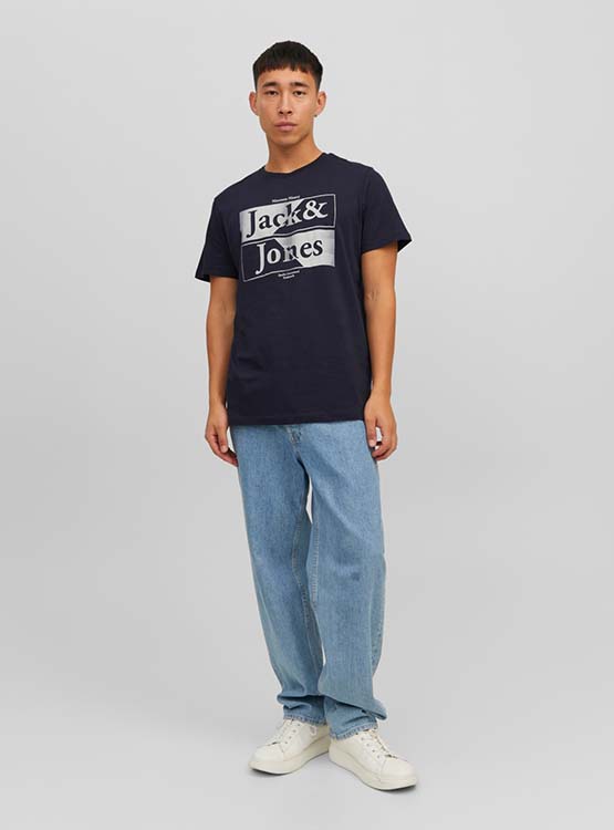 POLERA ALGODÓN HOMBRE JACK & JONES ESTAMPADA - 3