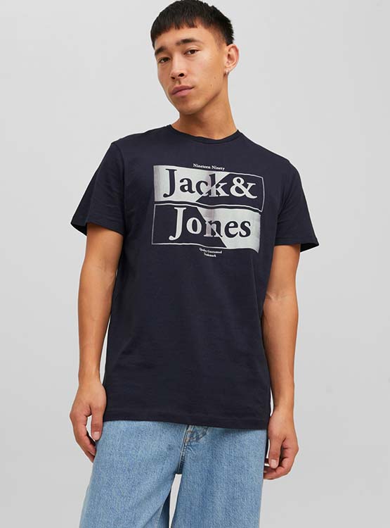 POLERA ALGODÓN HOMBRE JACK & JONES ESTAMPADA - 1