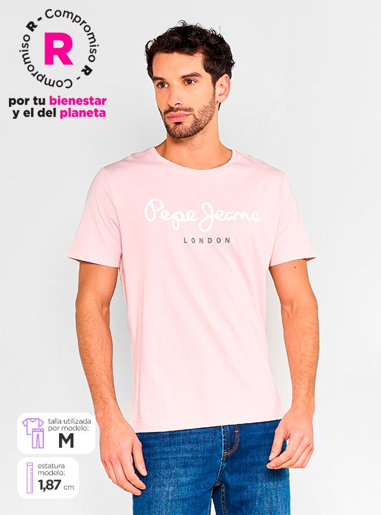POLERA PEPE JEANS MANGA CORTA CUELLO REDONDO - 1