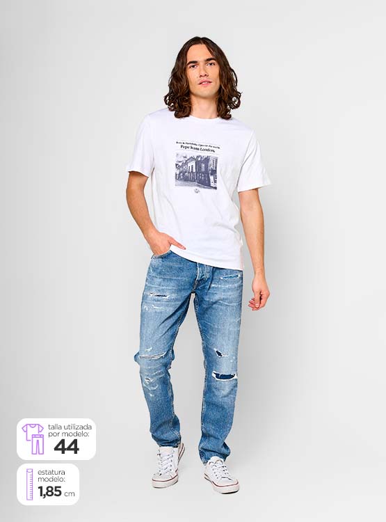 JEANS ALGODÓN HOMBRE PEPE JEANS