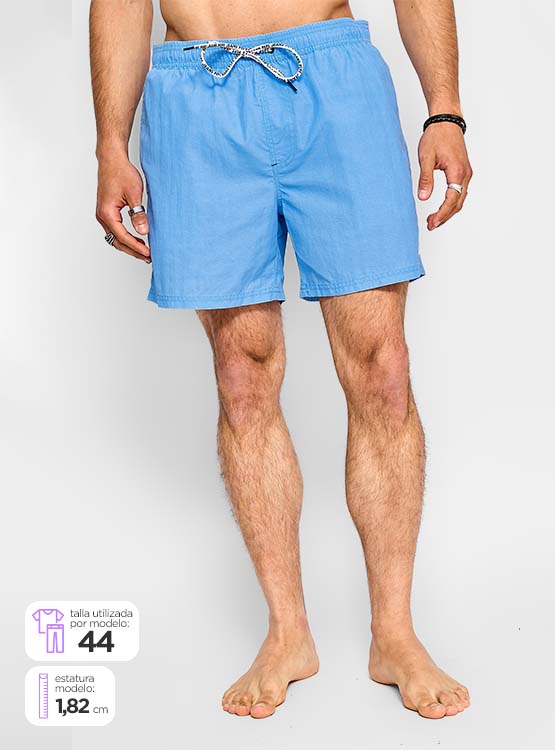 TRAJE DE BAÑO PEPE JEANS BÁSICO LAVADO - 1