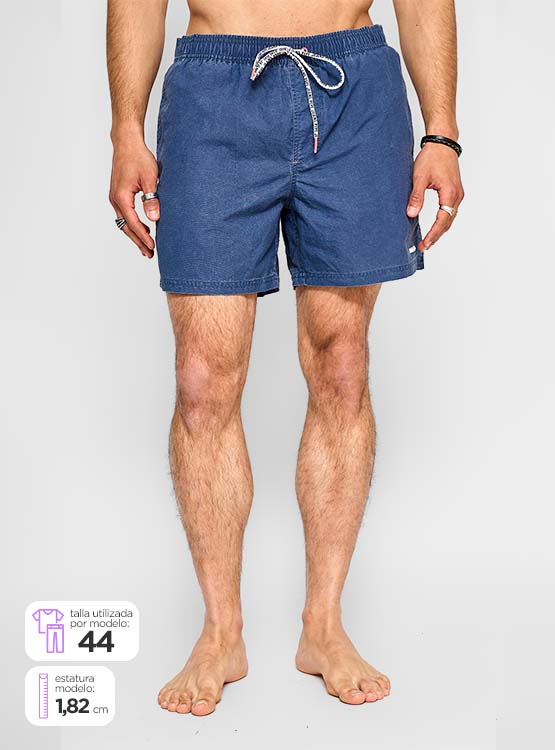 TRAJE DE BAÑO PEPE JEANS BÁSICO LAVADO - 1