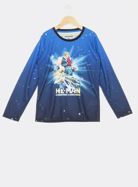 POLERA MOTU MANGA LARGA HE MAN - 1