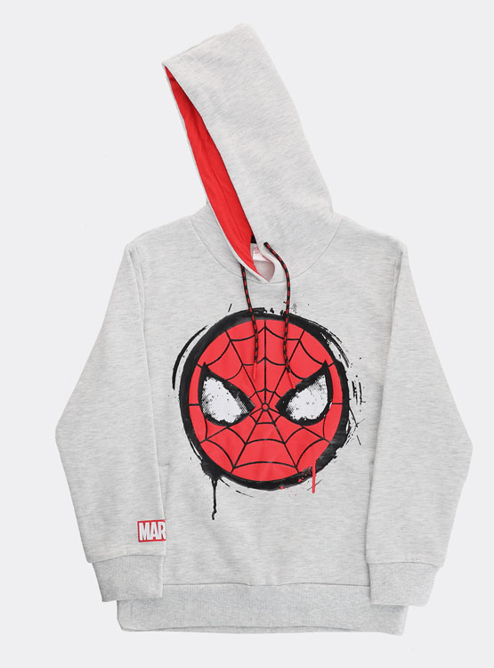 POLERON SPIDERMAN CAPUCHON - 1