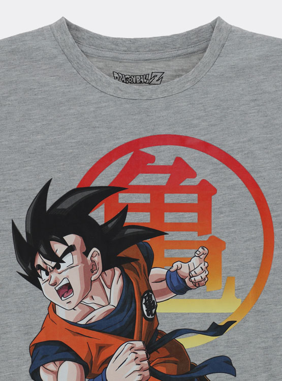 POLERA MANGA CORTA SEMI BASICA TEENO DRAGON BALL - 3