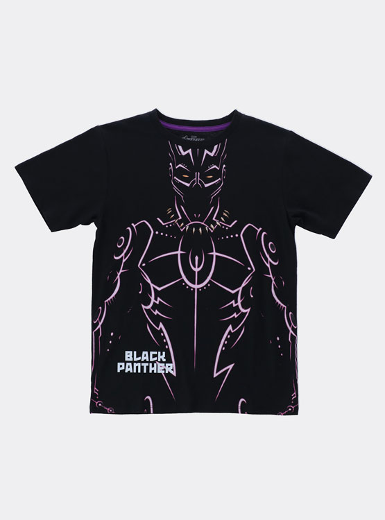 Mantello Black Panther Marvel Avengers Per Bambini – Taglia Unica 5-8 Anni – Nero