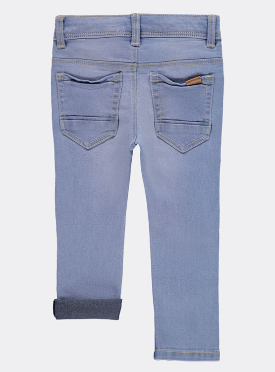 NAME IT Jeans Per Bambine E Ragazze - Cotone Biologico, Vita Elasticizzata, Sostenibile