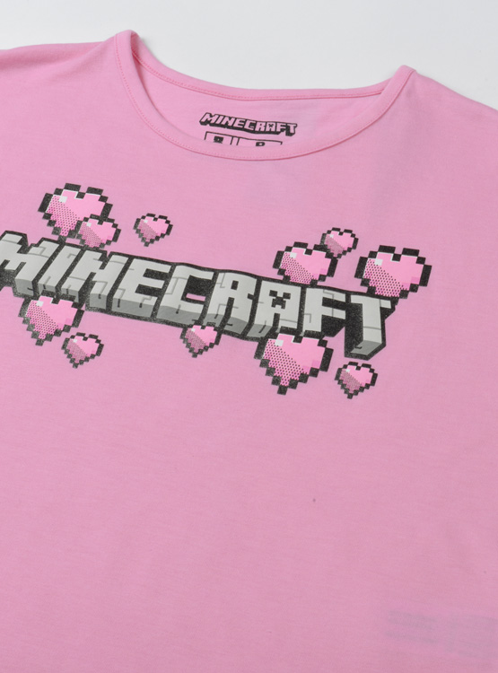 POLERA NIÑA MINECRAFT - 3