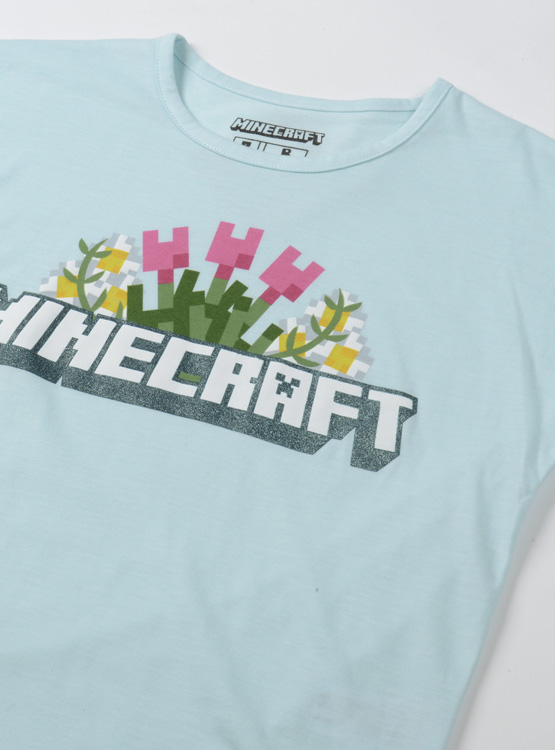 POLERA NIÑA MINECRAFT - 3
