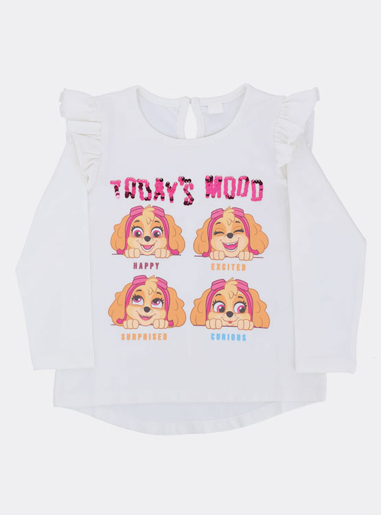 POLERA PAW PATROL MANGA LARGA - 1