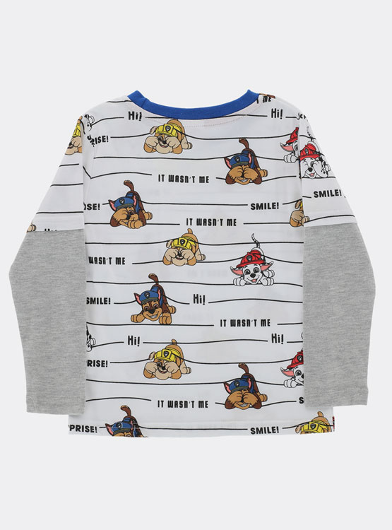 POLERA PAW PATROL DOBLE MANGA - 2