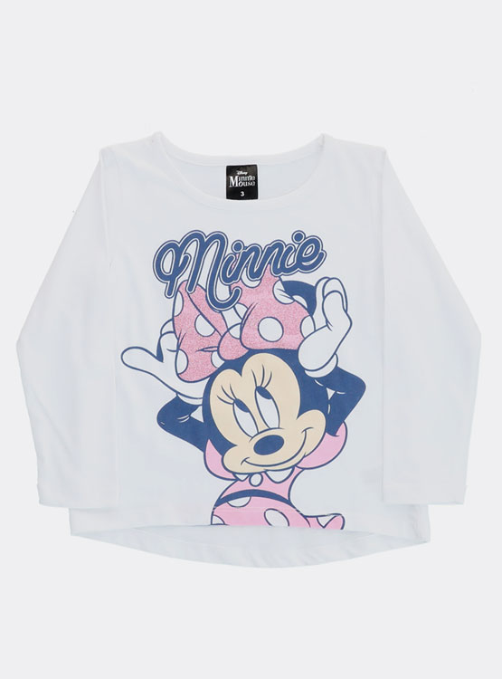 POLERA MINNIE MANGA LARGA - 1