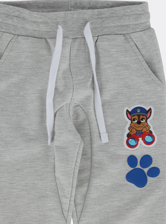 Pantalon De Jogging Paw Patrol Pour Garçon - Survêtement Enfant 100% Coton | Design Pat' Patrouille Bleu