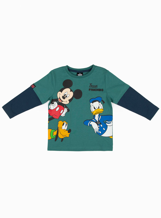POLERA MANGA LARGA NIÑO DISNEY - 1