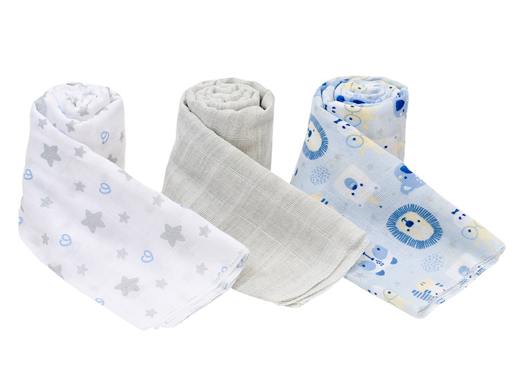 PACK X3 MANTAS BAMBINO