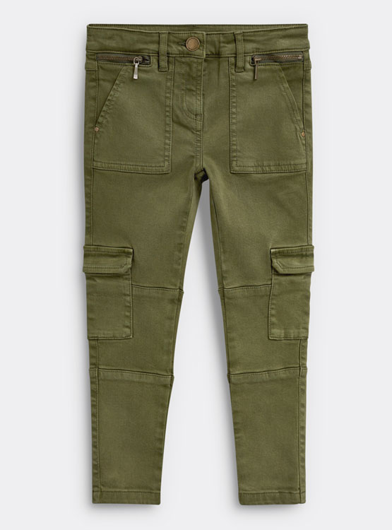 Pantalon De Jogging Skinny Standard NEXT – Coupe Ajustée, Coton Doux, Taille élastique – Idéal école, Sport, Quotidien