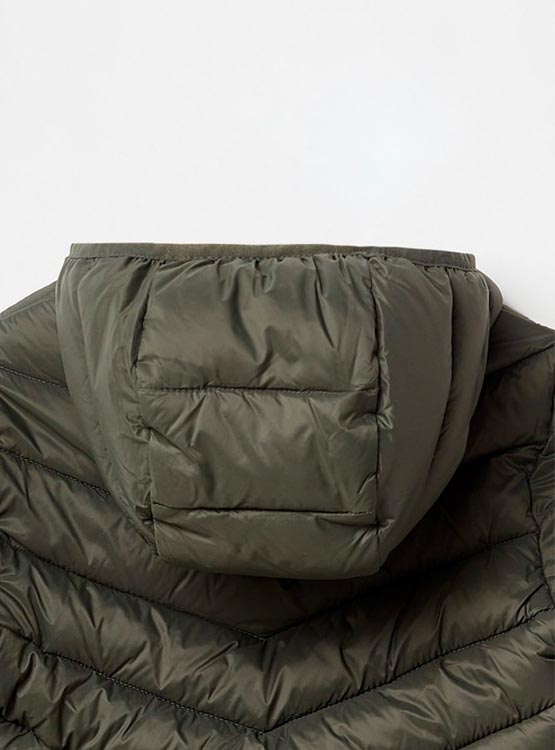 Arctic Parka in Ramar Cloth da bambino con pelliccia removibile nero | IT