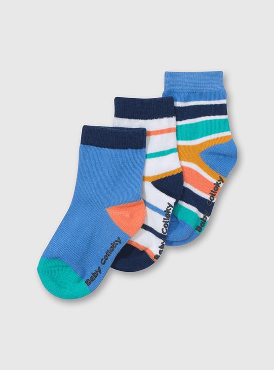 3 PACK CALCETINES NIÑO COLLOKY X3