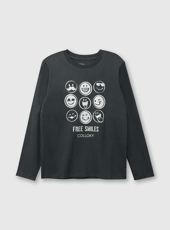POLERA ALGODÓN NIÑO COLLOKY - 1