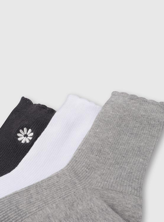 PACK X3 CALCETINES MARIPOSA COLLOKY - 2