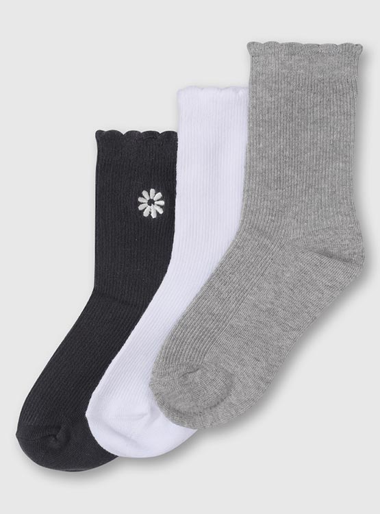 PACK X3 CALCETINES MARIPOSA COLLOKY - 1