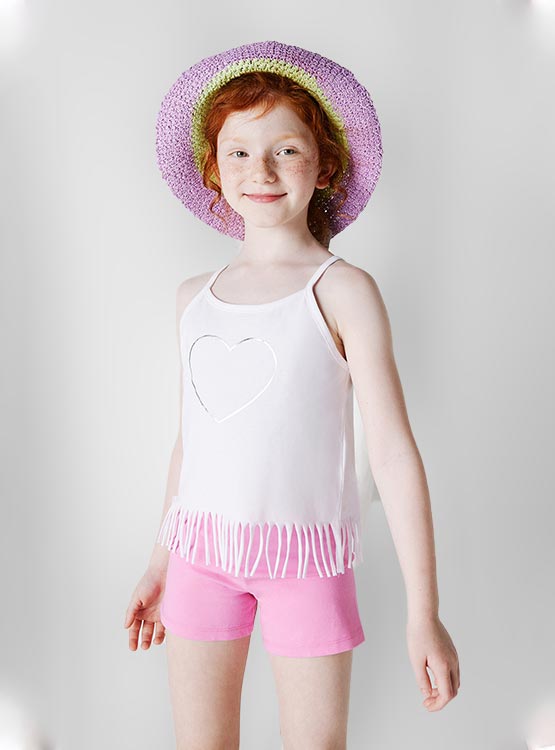 POLERA ALGODÓN NIÑA SFERA - 1