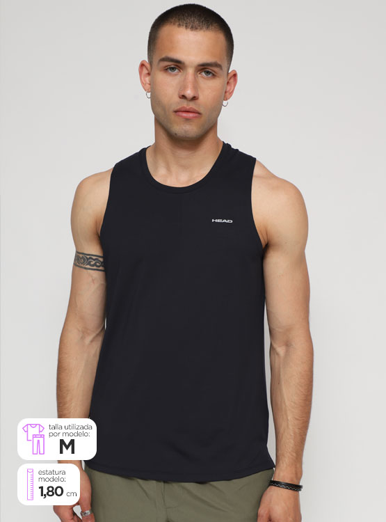 POLERA SIN MANGAS HEAD ETAN - 1