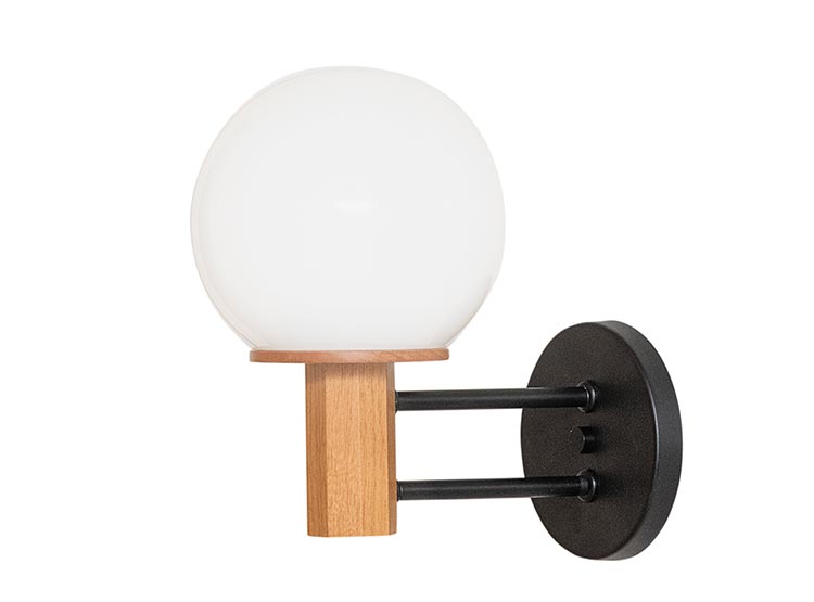 LÁMPARA MURO MILKY ESFERA 15CM 3142CT - 1